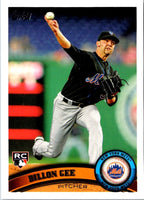 2011 Topps Dillon Gee #203 Rookie