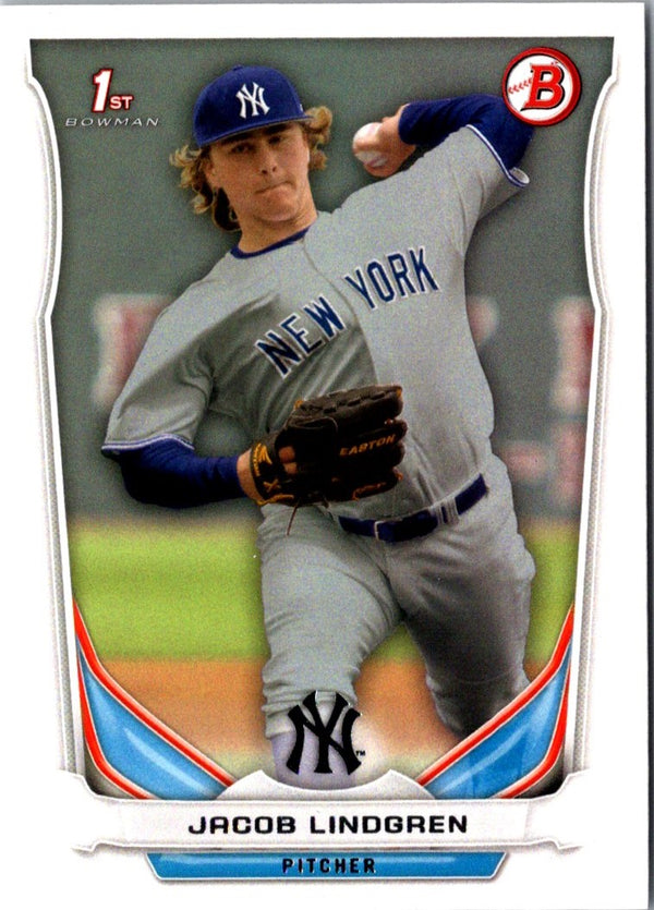 2014 Bowman Draft Picks & Prospects Jacob Lindgren #DP53