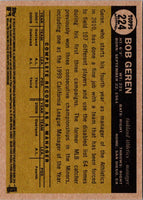 2010 Topps Heritage Bob Geren #224