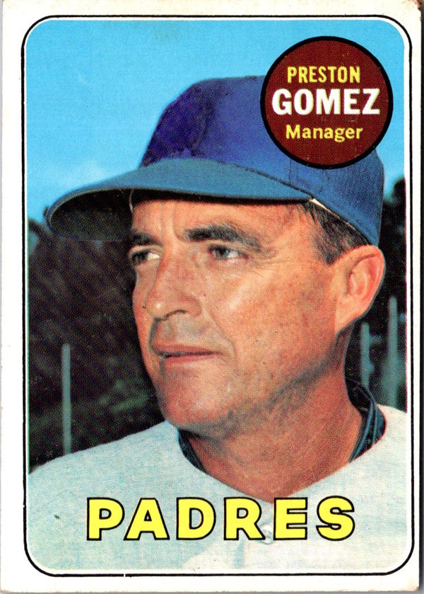 1969 Topps Preston Gomez #74 VG-EX