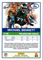 2019 Score Michael Bennett #189