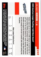 2006 Topps Orlando Hudson #245