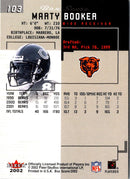 2002 Fleer Box Score Marty Booker