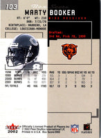 2002 Fleer Box Score Marty Booker #103