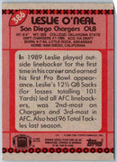 1990 Topps Leslie O'Neal