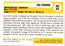 1980 SSPC HOF Joe Cronin