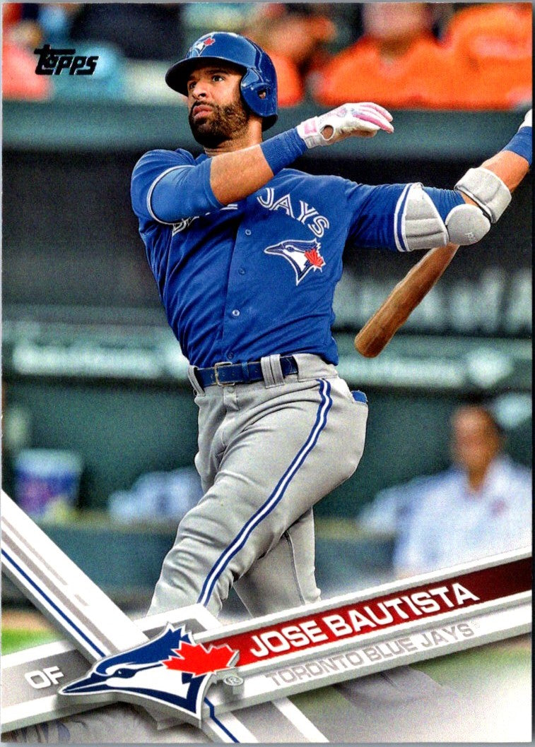 2018 Topps Jose Bautista