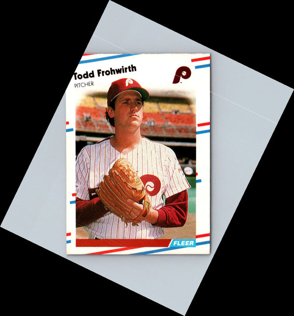 1988 Fleer Todd Frohwirth #301 Rookie