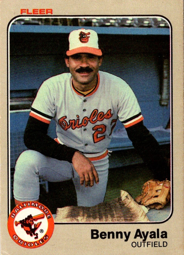 1983 Fleer Benny Ayala #52