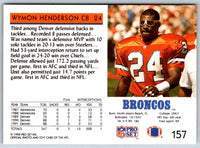 1992 Proset Wymon Henderson #157