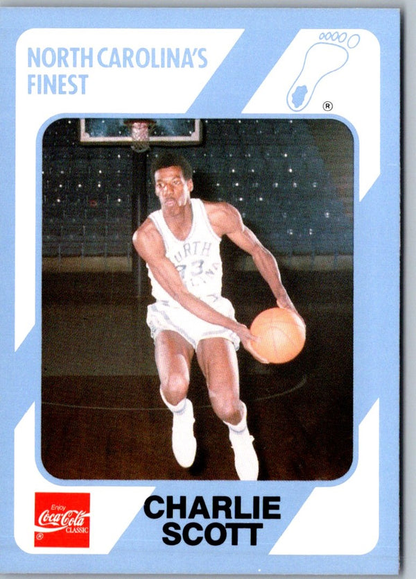 1989 Collegiate Collection North Carolina's Finest Charlie Scott #30