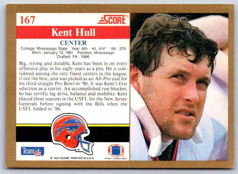 1991 Score Kent Hull