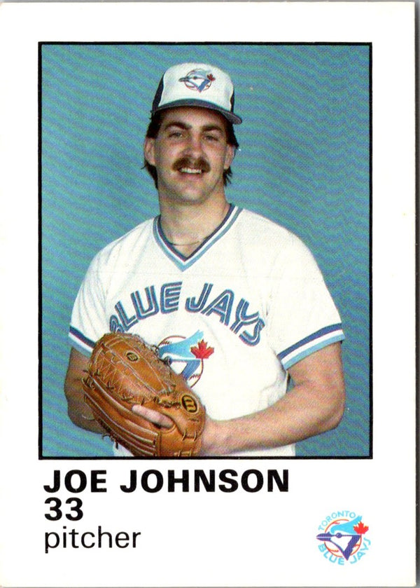 1987 Toronto Blue Jays Fire Safety Joe Johnson #NNO