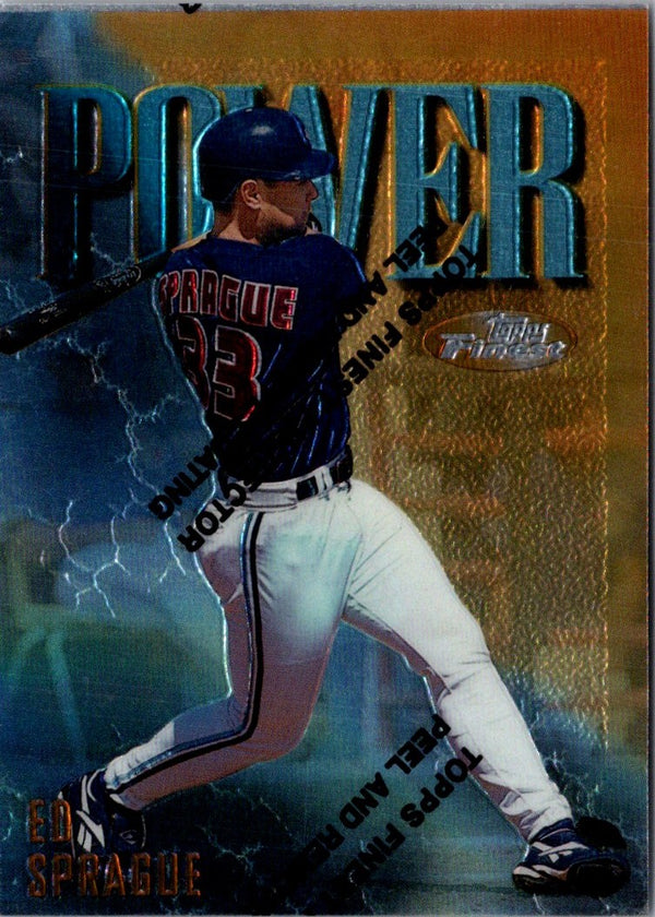 1997 Finest Ed Sprague #257