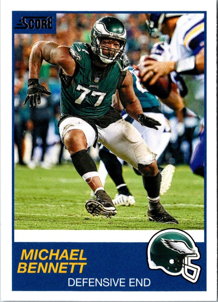 2019 Score Michael Bennett