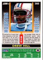 1992 Score Drew Hill #360