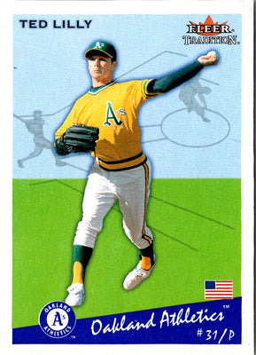 2002 Fleer Tradition Update Ted Lilly #U118