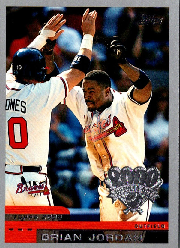 2000 Topps Opening Day Brian Jordan #34