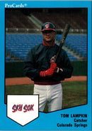 1989 ProCards Minor League Team Sets Tom Lampkin