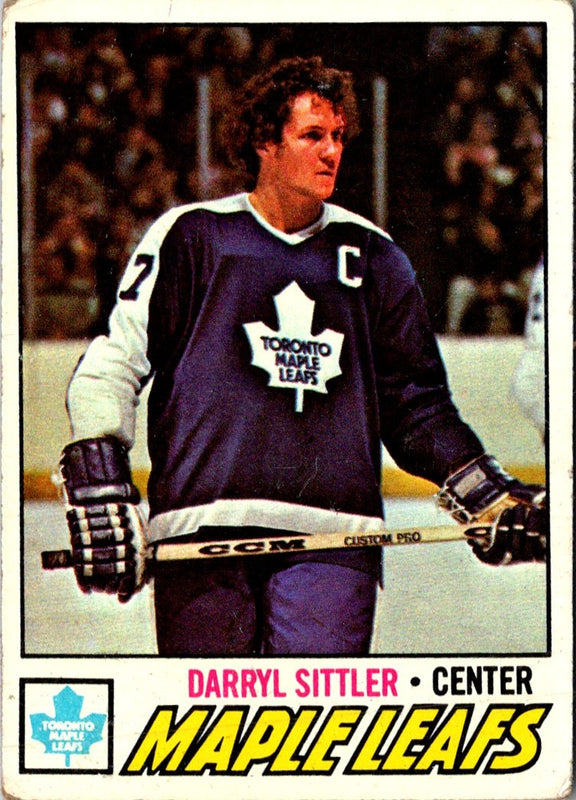 1977 O-Pee-Chee Darryl Sittler #38