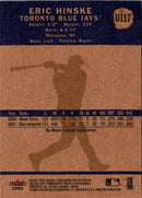 2002 Fleer Tradition Update Eric Hinske