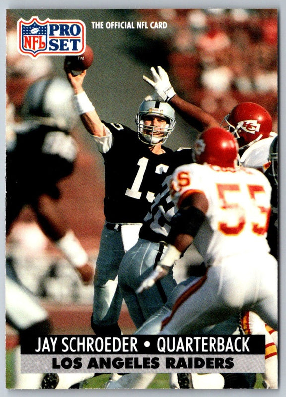 1991 Pro Set Jay Schroeder #116