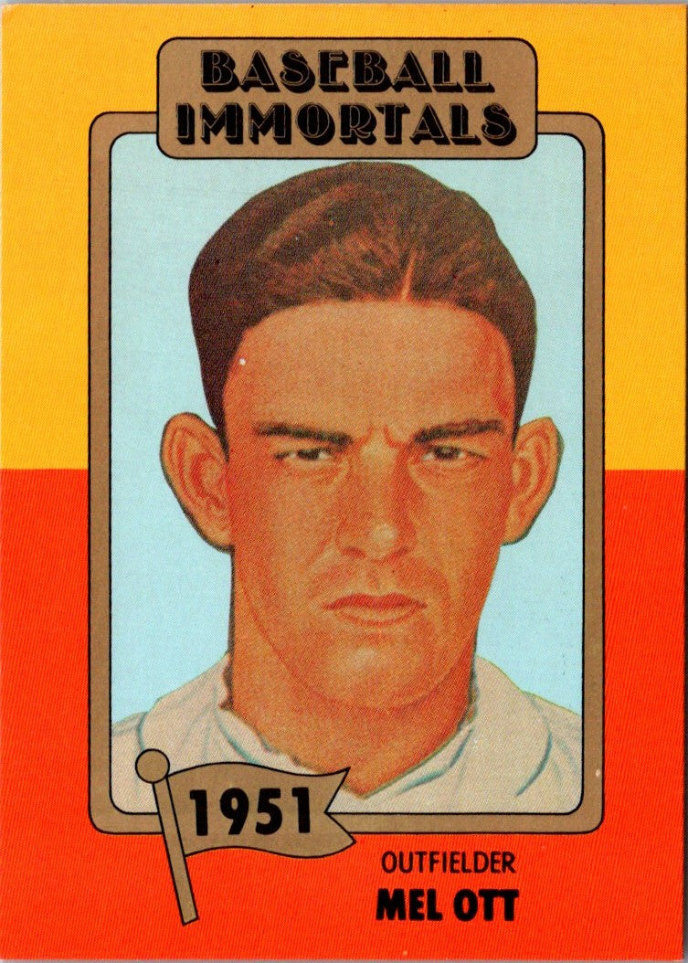 1980 SSPC HOF Mel Ott