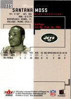 2002 Fleer Box Score Santana Moss #115