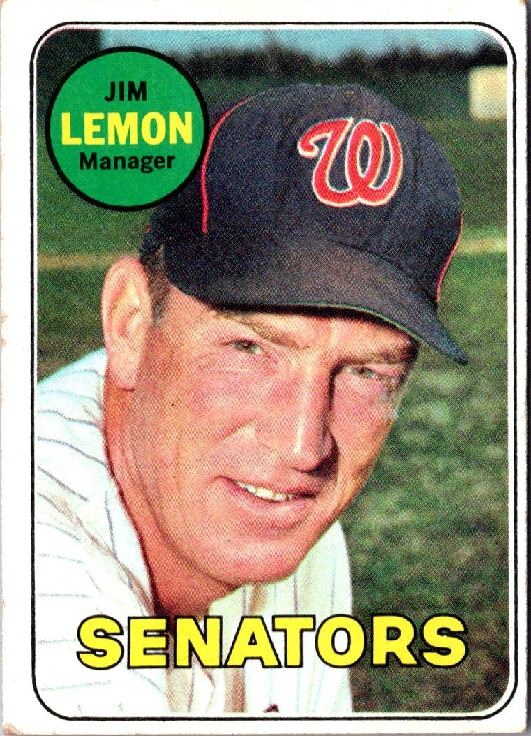 1969 Topps Jim Lemon