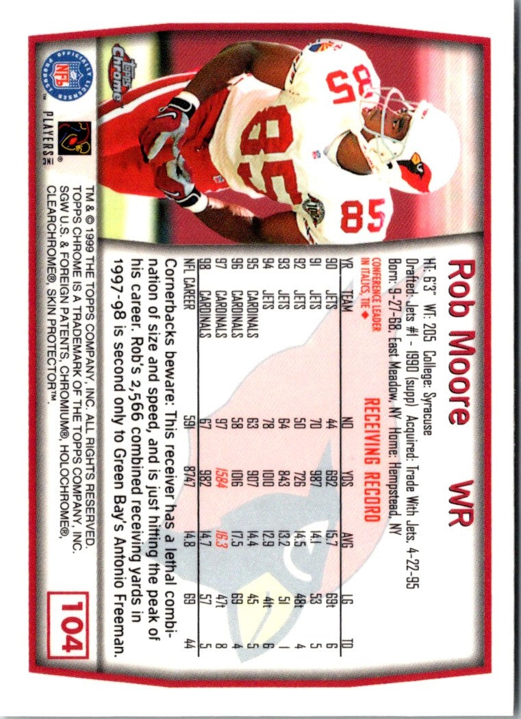 1999 Topps Chrome Rob Moore