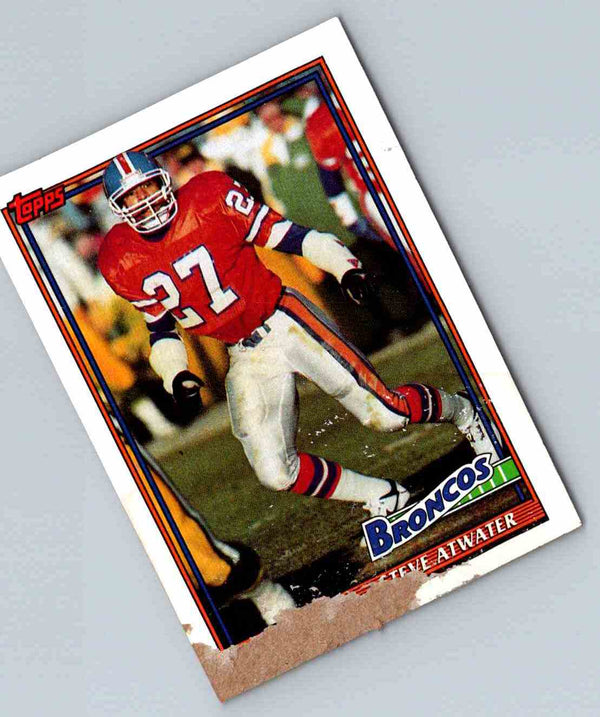 1991 Topps Football Steve Atwater #565