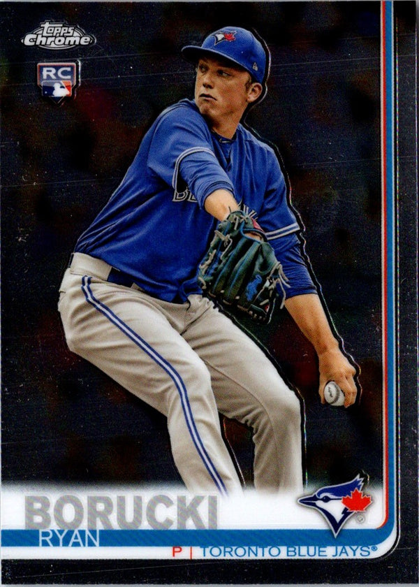 2019 Topps Chrome Ryan Borucki #187 Rookie