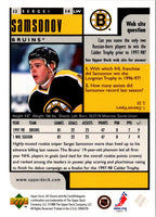 1998 UD Choice Sergei Samsonov #13
