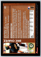 2000 Bowman Eric Chavez #42