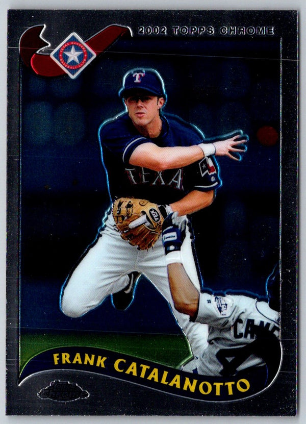 2002 Topps Chrome Frank Catalanotto #128