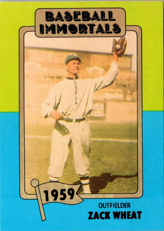 1980 SSPC HOF Zack Wheat #84