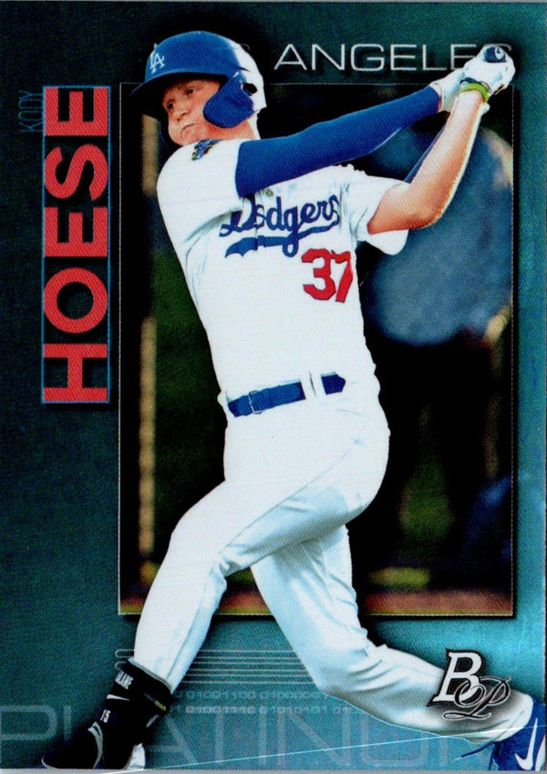 2020 Bowman Platinum Top Prospects Kody Hoese #TOP-34