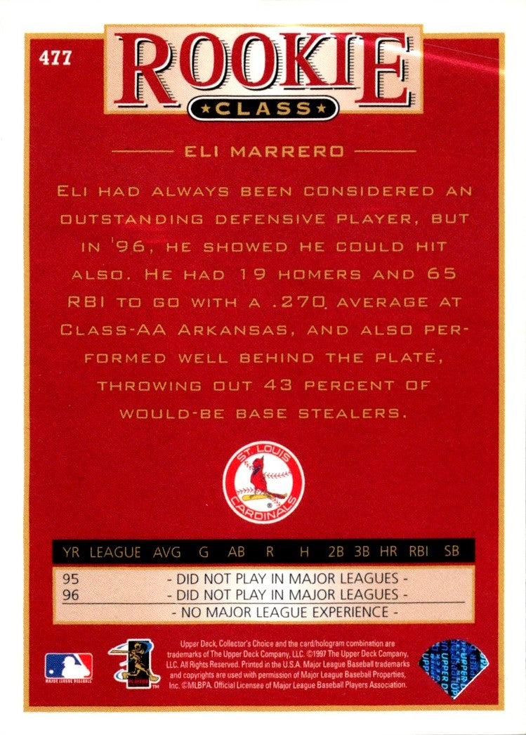 1997 Collector's Choice Eli Marrero