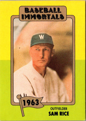 1980 SSPC HOF Sam Rice #93