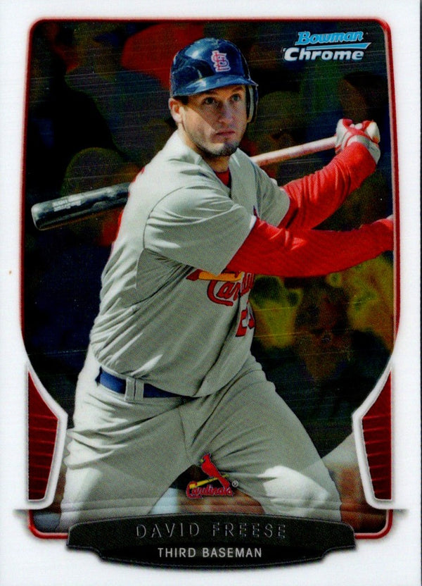 2013 Bowman Chrome David Freese #126