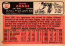 1966 Topps Dom Zanni
