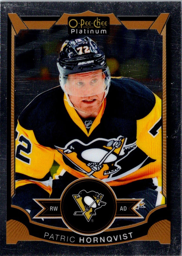 2015 O-Pee-Chee Platinum Patric Hornqvist #9