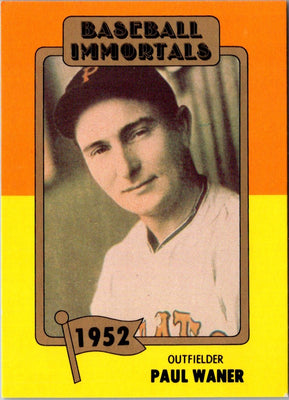 1980 SSPC HOF Paul Waner #62