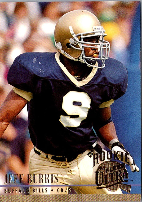 1994 Ultra Jeff Burris #24 Rookie