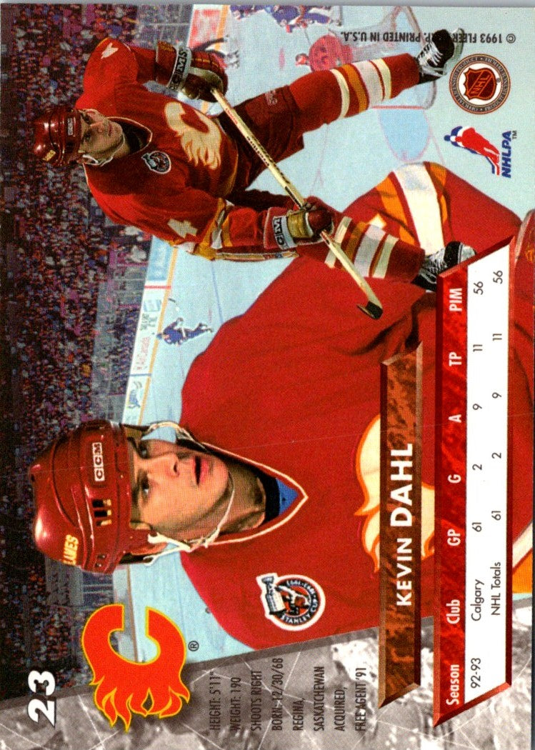 1993 Ultra Kevin Dahl