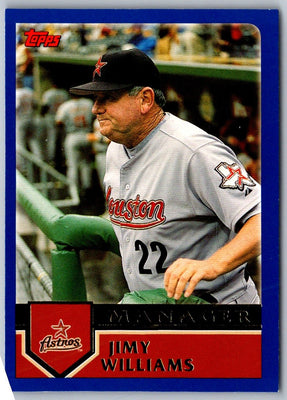 2003 Topps Jimy Williams #274
