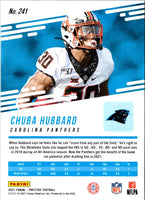2021 Panini Prestige Chuba Hubbard #241 Rookie