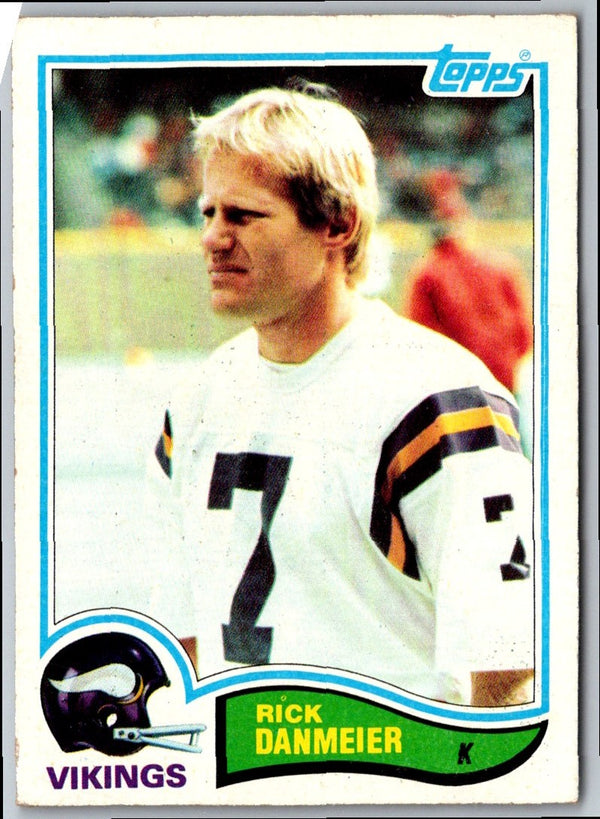 1982 Topps Rick Danmeier #393