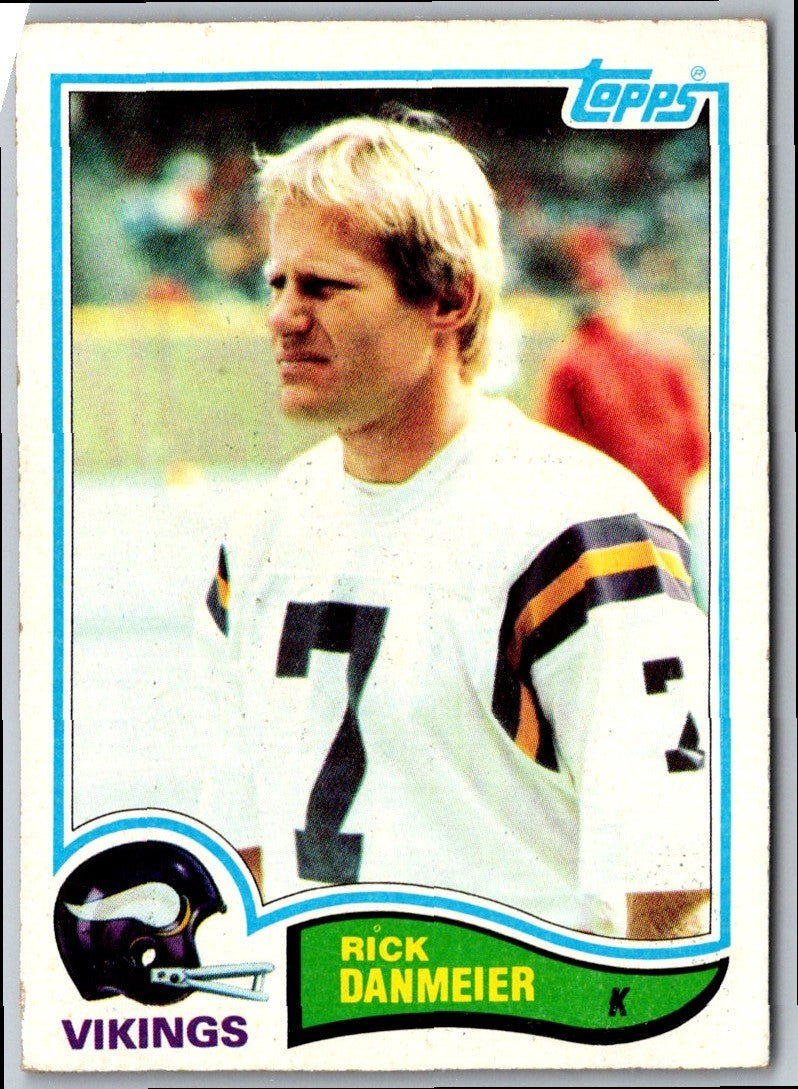 1982 Topps Rick Danmeier