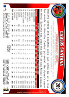 2011 Topps Carlos Santana #209